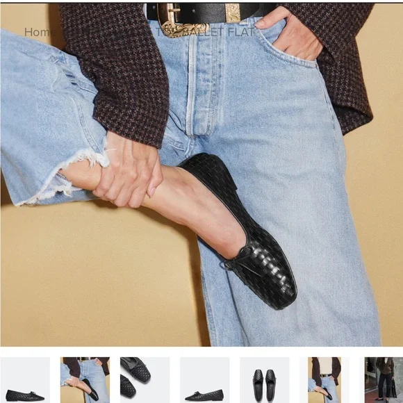 Freda Salvador Jada Square Toe Ballet Flat - Picture 1 of 11